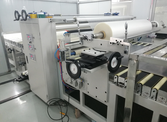 Σύστημα ελέγχου PLC Μηχανή laminating ταινία 3000KG για μεγάλη διάμετρος επανέλιξης 1000mm