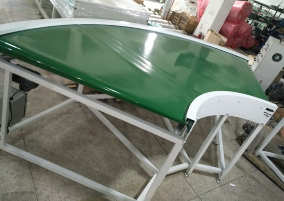 200kg μέγιστη χωρητικότητα μηχανή μεταφοράς ζώνης υψηλής ταχύτητας για συνεχές σύστημα μεταφοράς