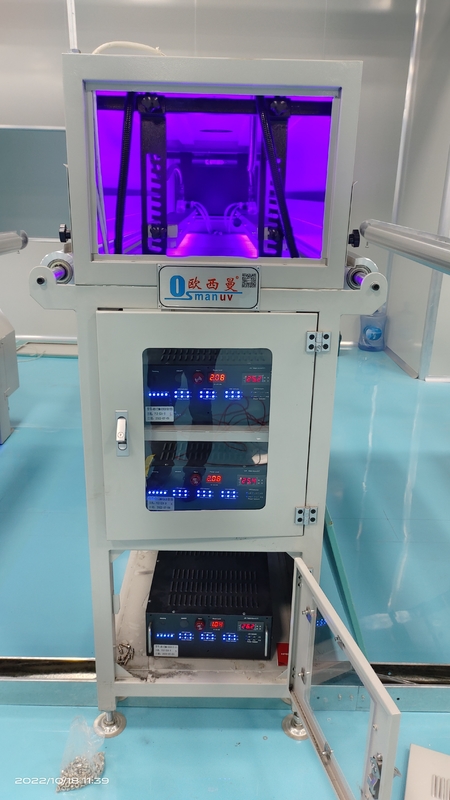 Προηγμένη μηχανή κάλυψης UV LED με ψύξη αέρα για βάθος κάλυψης 5-20mm μήκος κύματος 365nm