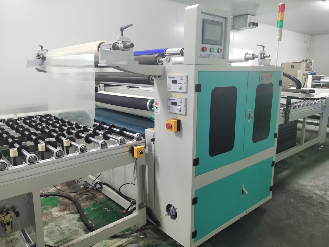 1.5KW Μηχανή Λαμιναρισμού Φιλμ 850mm ύψος 300mm ελάχιστο μήκος για πλαστικό, ακρυλικό, φύλλο, φύλλο, γυαλί