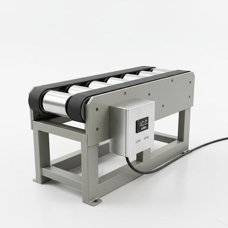 10m/Min 220V 50HZ Cnc μεταγωγική ζώνη μηχανή κίνησης κυλίνδρων μεταφοράς