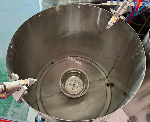 Full Automatic Coating Line 24 Station Spin Coating Machine For Pulp Molded Product