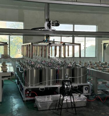 24-Station High-Speed Spin Coating Line with Waterproofing for Pulp Molded Food Containers