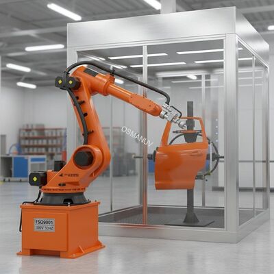 Automatic Robotic Spray Painting System Orange ISO9001 380V 50HZ