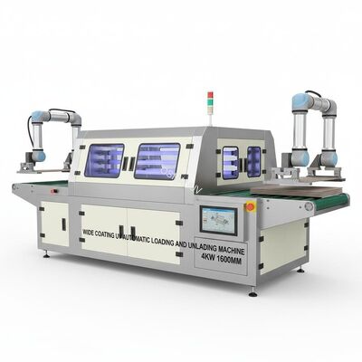 Wide Coating Uv Automatic Loading And Unloading Machine 4KW 1600mm