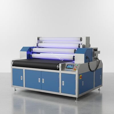 W1320mm 15m/Min Silicone Rollet Uv Coating Machine For Digital Print