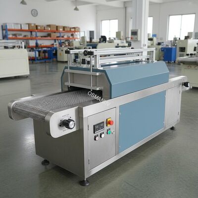 3m/Min Height Adjustable UV Curing Machine 480mm Conveyor Mesh Width