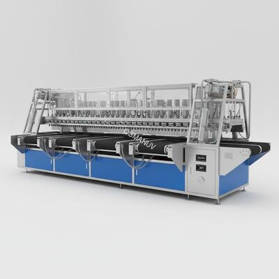 100m/Min 380v Pneumatic Curtain Coating Machine Four Stage Conveying