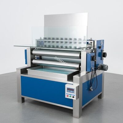 Glass And Metal Sheet Surface Coating Double Roller Coating Machine