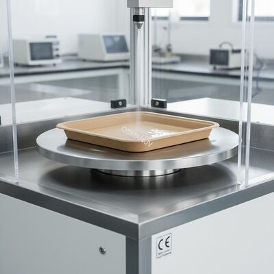 Spin Coater Paper Pulp Molding For Food Packaging Coating Machine Rotating Chassis CE Certification