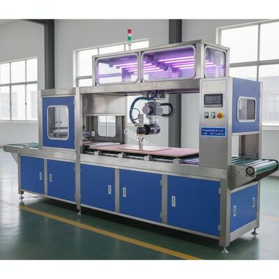 Integrated Board Line UV Coating Machine 1500mm Spray Gun 380VAC