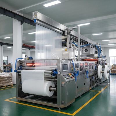 Curtain Coating Machine Net Paper Width Factory visit