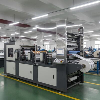 200KW Roll Paper Varnish Spot Uv Printing Machine 304ss Mirror Panel