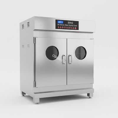 380V 50HZ Two Door Constant Temperature Oven ,  W1300Mm Blast Drying Oven