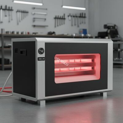 Noise Level Below 75dB Infrared Drying Machine With 2.5KW Power Consumption