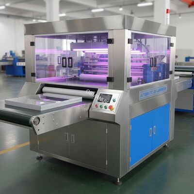 Automatic UV Laminating Machine For Acrylic Sheet Board Glass Decorations