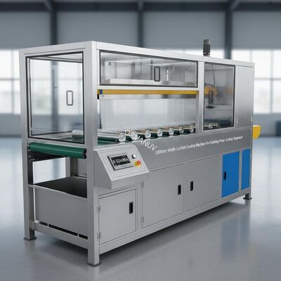 1000mm Width Curtain Coating Machine For Polishing Roller Surface Treatment 0-50m/Min
