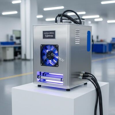 Cooling Method Air Cooling Ultraviolet LED Curing Machine With Curing Speed 1-10m/min