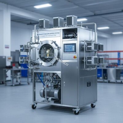 1 Microwave Vacuum Dryer System Customized for Your Production
