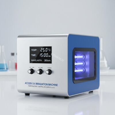 AC220V UV Irradiation Machine with Temperature Control Accuracy ±1C and Wavelength 365nm