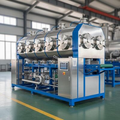 Industrial Microwave Vacuum Drying Equipment 380V 10T/h Capacity