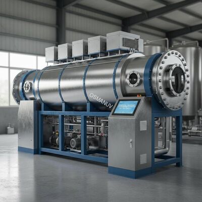 Industrial Microwave Vacuum Drying Equipment 380V 10T/h Capacity