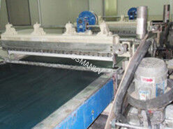 ISO9001 2.2Kw Uv Curtain Coating Machine 304 Stainless Steel Plate