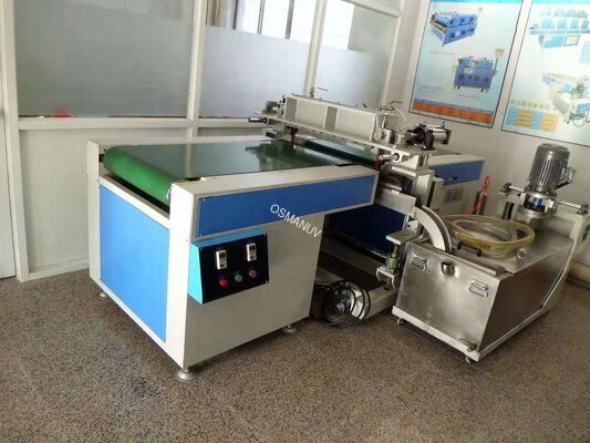 60KW 380V 50HZ Pneumatic Curtain Coating Machine Four Stage Conveying