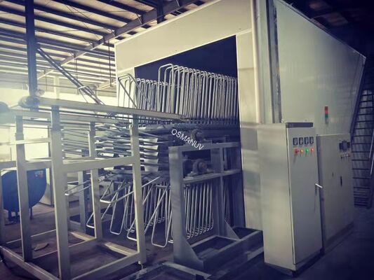 30m Fold Dry Line UV Coating Machine With OMRON Electric Eye