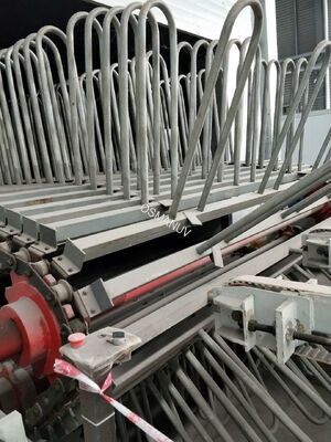 ISO9001 Certified Natural Gas Heating UV Floor Coating Machine 0.1 - 1m/min