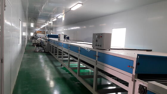 Spray Coating Machine UV Infrared Drying Machine Factory W920mm 5m Minute Leveling Tec Spot