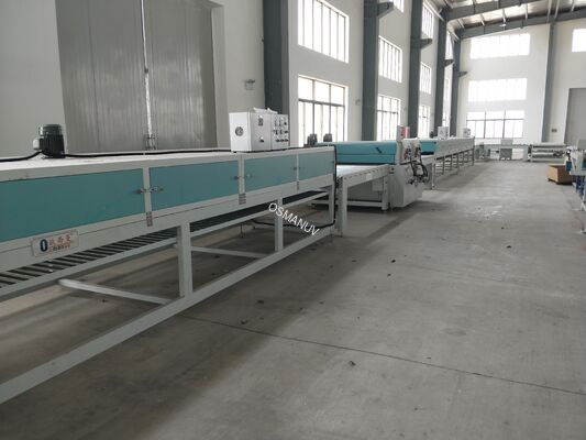 Spray Coating Machine UV Infrared Drying Machine Factory W920mm 5m Minute Leveling Tec Spot