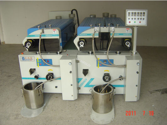 10KW 2m/Min Flat Offline Uv Roll Coating Machine With Conveyor Belt
