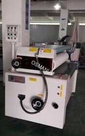 W620mm 3.75KW Roller Coating Equipment / Uv Coating Machine For Wood