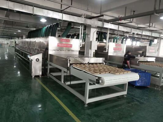 Industrial Microwave Dryer For Lunch Box Paper Tray Card board
