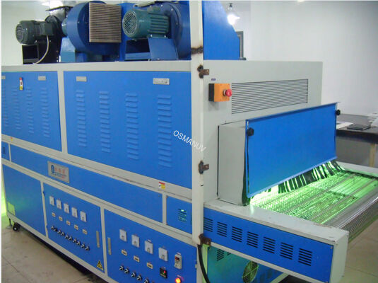 380V 50HZ Blue 55KW Uv Light Curing System Emergency Switches