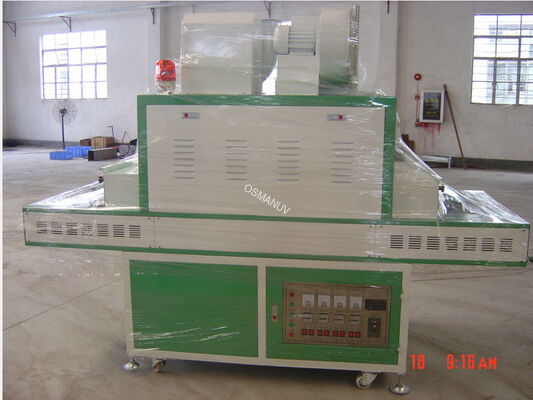 3m/Min Height Adjustable UV Curing Machine 480mm Conveyor Mesh Width