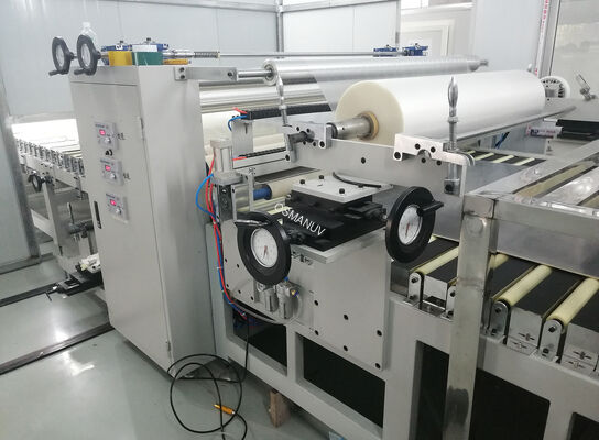 Stainless Steel Film Lamination Equipment for High-Performance Rewinding 0-100m/min