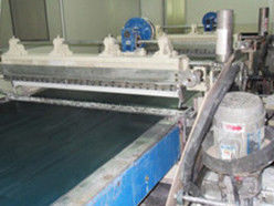 UV μηχανή 304 επιστρώματος κουρτινών ISO9001 2.2Kw πιάτο ανοξείδωτου