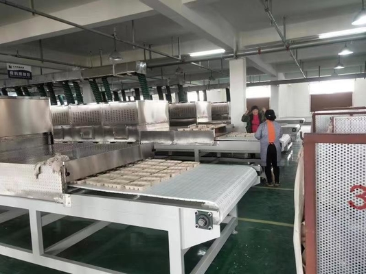 Βιομηχανικό στεγνωτήρα μικροκυμάτων για κουτί μεσημεριανού φαγητού