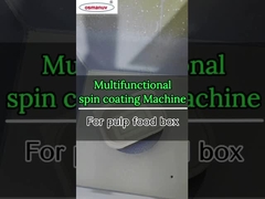 Πολυλειτουργικό μηχάνημα επικάλυψης περιστροφής για κουτιά τροφίμων από χαρτοπολτό