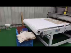 17530mm × 1600mm × 1100mm Σκούπι για στεγνώσεις μικροκυμάτων για ακριβή έλεγχο θερμοκρασίας σε 80C